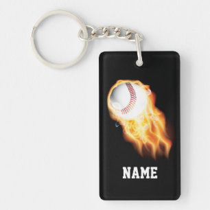 Honkbal Sleutelhangers met NAAM of JAAR en TEAMNAA