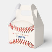 Honkbal Softbal Sport Gelukkig Verjaardagsfeest Bedankdoosjes (Voorkant Zijde)