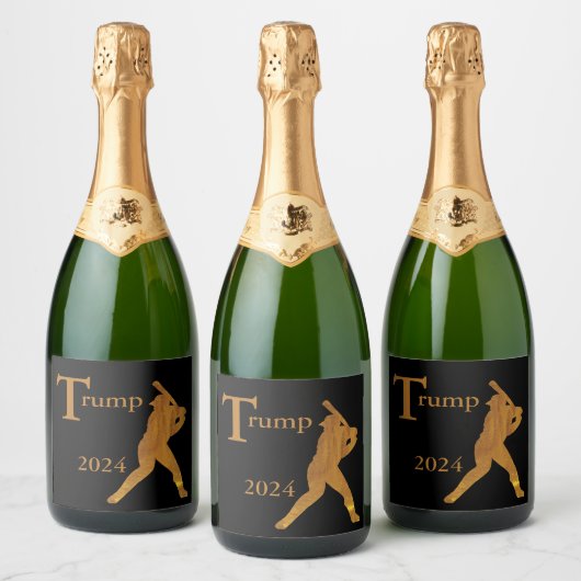 Honkbal Sparkling Wijnetiket (Flessen)