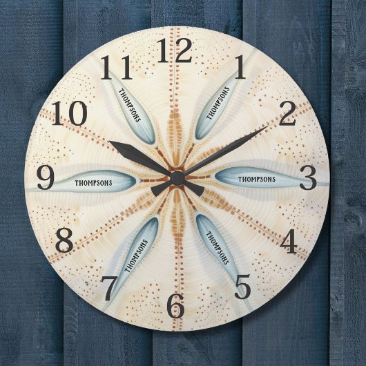 Honkbal Sport Design Modern Monogram Grote Klok