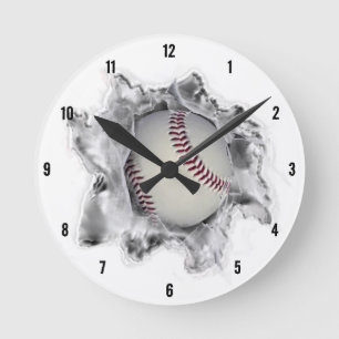 Honkbal Sport Fan Ronde Klok