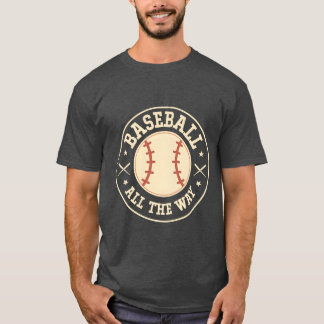 Honkbal sport jongen t-shirt
