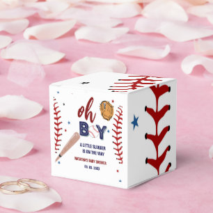 Honkbal Sport Little Slugger Boy Baby shower Bedankdoosjes