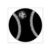 Honkbal Sport Rubber Art Stamp Rubberstempel (Afrduk)