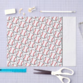 Honkbal Sport Team Ballen Two Tone Fun Tissuepapier (Craft)