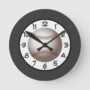 Honkbal Sport Team Wedstrijd Coach Familie Vriend Ronde Klok