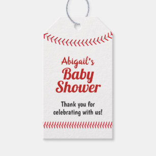 Honkbal Sport Thema Baby shower Favor Cadeaulabel