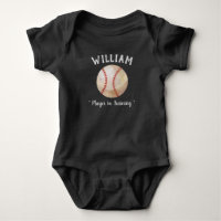Honkbal Sportbal Speler in Training Pasgeborene