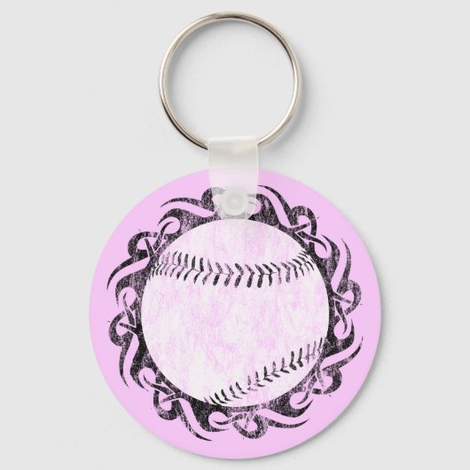honkbal, stam. sleutelhanger (Voorkant)