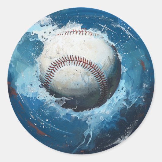 Honkbal sticker (Voorkant)