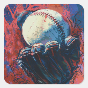 Honkbal sticker