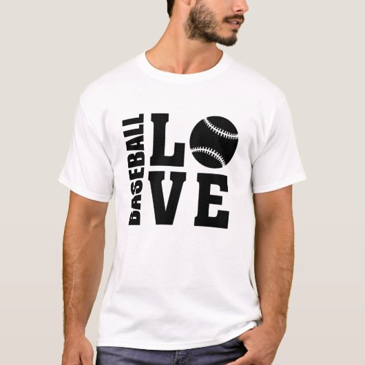 Honkbal T-shirt (Voorkant)