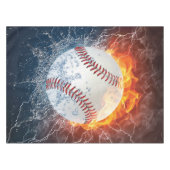 honkbal tafelkleed (Voorkant (Horizontaal))