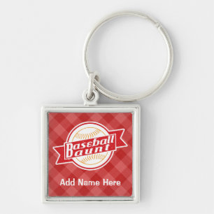  honkbal Tante Keyring Sleutelhanger