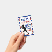 Honkbal taslabel badge (Handheld)