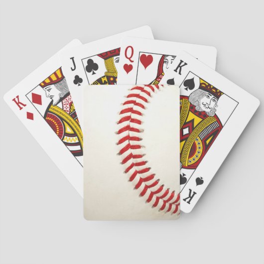 Honkbal Textuur Speelkaarten (Achterkant)