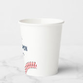 Honkbal Thema Verjaardag Papier Cups Papieren Bekers (Links)