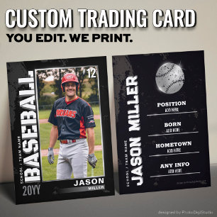 Honkbal Trading Kaart Honkbal Speler Kaart Zilver Contactkaartje