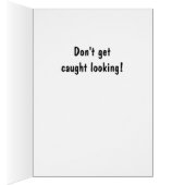 HONKBAL typografie Wenskaart (Binnen (Rechts))