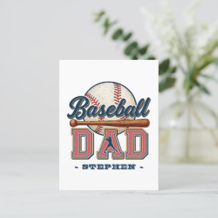 Honkbal vader - Klassiek Briefkaart
