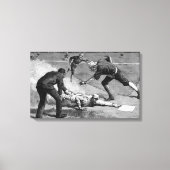 honkbal van Thure De Thulstrup, 1885 Canvas Afdruk (Voorkant)