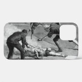  honkbal van Thure De Thulstrup, 1885 Case-Mate iPhone Case (Achterkant (horizontaal))