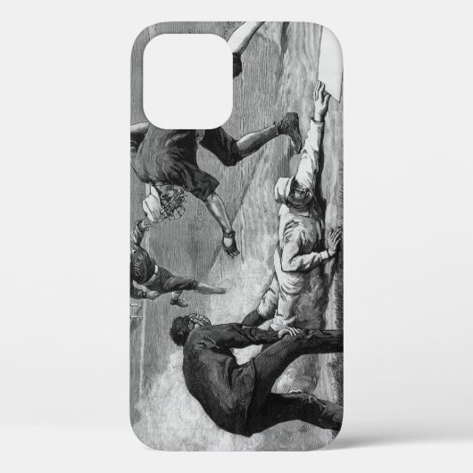  honkbal van Thure De Thulstrup, 1885 Case-Mate iPhone Case (Achterkant)
