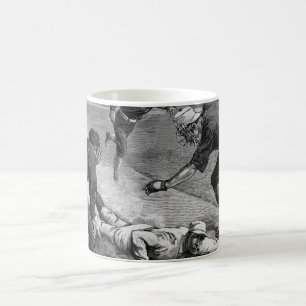 honkbal van Thure De Thulstrup, 1885 Koffiemok