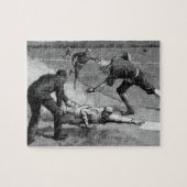 honkbal van Thure De Thulstrup, 1885 Legpuzzel (Horizontaal)