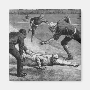 honkbal van Thure De Thulstrup, 1885 Magneet
