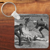  honkbal van Thure De Thulstrup, 1885 Sleutelhanger (Voorkant)