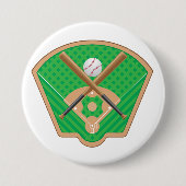 Honkbal veld Button (Voorkant)