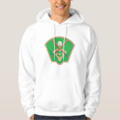 Honkbal veld Mannen Hoodie (Voorkant)