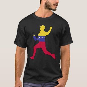 Honkbal Venezuela vlag Hispanic Heritage Venezuela T-shirt