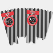 Honkbal Verjaardagsfeest, Honkbal Meisje Speler Bedankdoosjes (Ongevouwen)