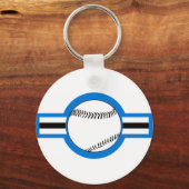 honkbal, vliegster. sleutelhanger (Voorkant)