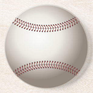 Honkbal Zandsteen Onderzetter