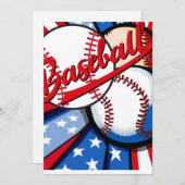 Honkbaldagen Feestdagenkaart (Voorkant / Achterkant)