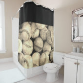  honkbalgordijn douchegordijn (In situ)