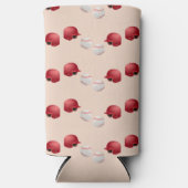 honkbalhelm en kogelballen (Voorkant)