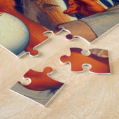  honkbalillustratie legpuzzel (Zijkant)