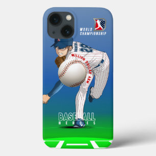 Honkbalkampioen met Million Dollar Arm   iPhone 13 Hoesje