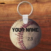 honkbalkeychain sjabloon sleutelhanger (Voorkant)