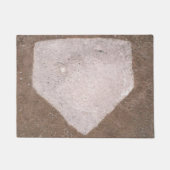 Honkbalkhomeplate Deurmat (Voorkant)