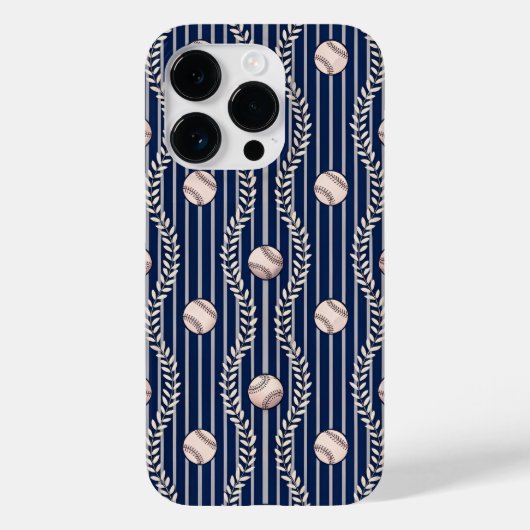 Honkbalkthema Case-Mate iPhone Case (Achterkant)