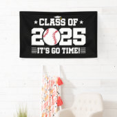 Honkballer Afstuderen Klasse van 2025 Senior Spandoek (Insitu)