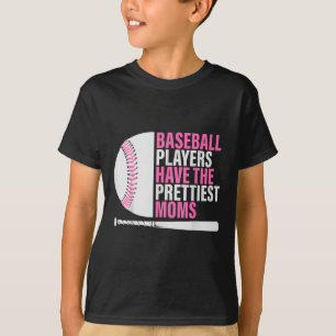 Honkballers hebben de moeders honkbal t-shirt