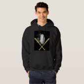 honkballiefhebbers hoodie (Voorkant volledig)