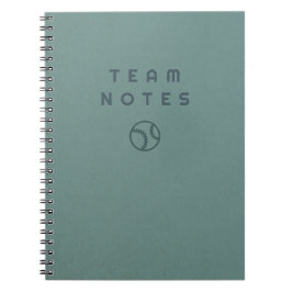 Honkbalnotities- voor coaches, spelers en fans notitieboek