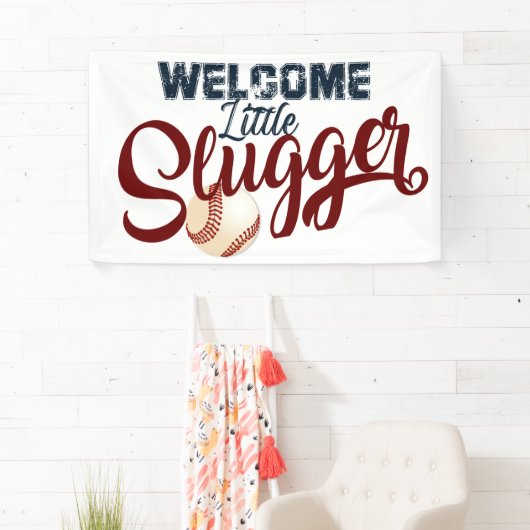 Honkbalparty, honkbal, Baby shower, Baby shower Spandoek (Insitu)